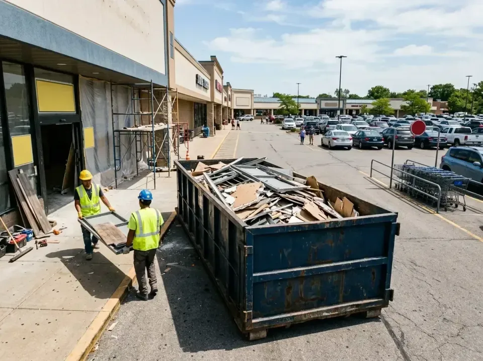 retail-store-renovation-debris-003 — frequently asked questions, Roll-off Dumpster Rentals in Lathrop, CA